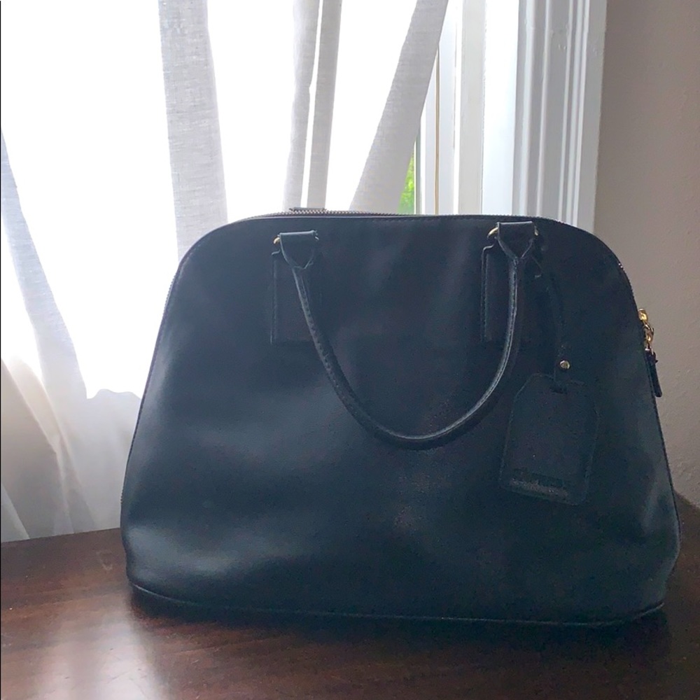 Black Express Satchel
